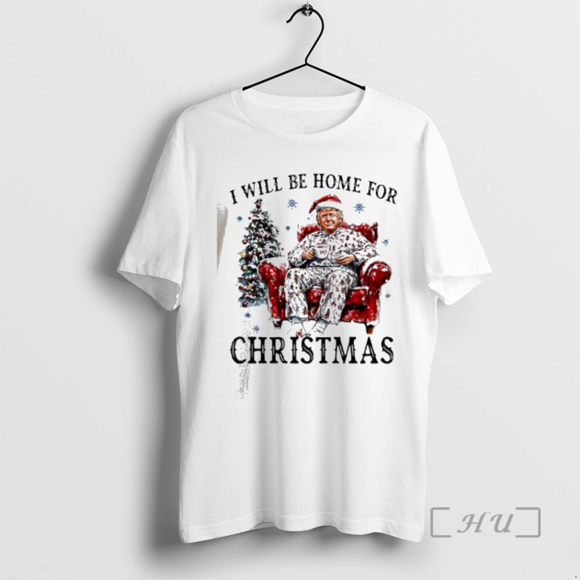Officials Humorous Trump I Will Be Home For Christmas T-Shirts, Hoodie, Sweatshirt | WearSparks.com