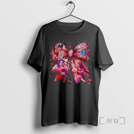Officials Huntrix Coquette Valentine Kpop Demon Hunters T-Shirts, Hoodie, Sweatshirt | WearSparks.com