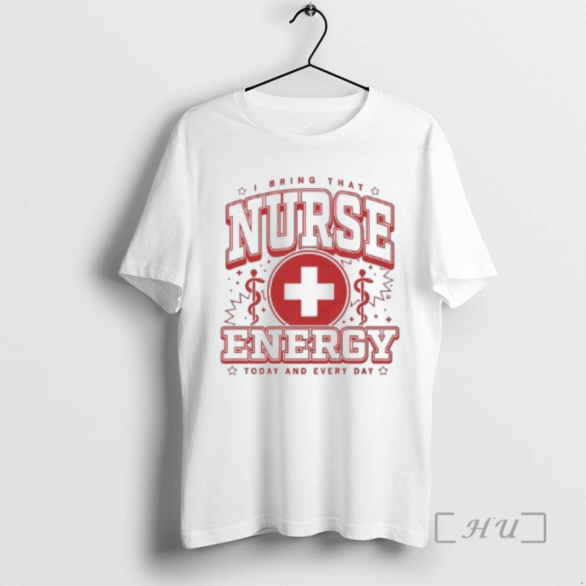 Officials I Bring That Nurse Energy Today And Every Day Circle White Premium T Shirts Hoodie, Sweatshirt | WearSparks.com