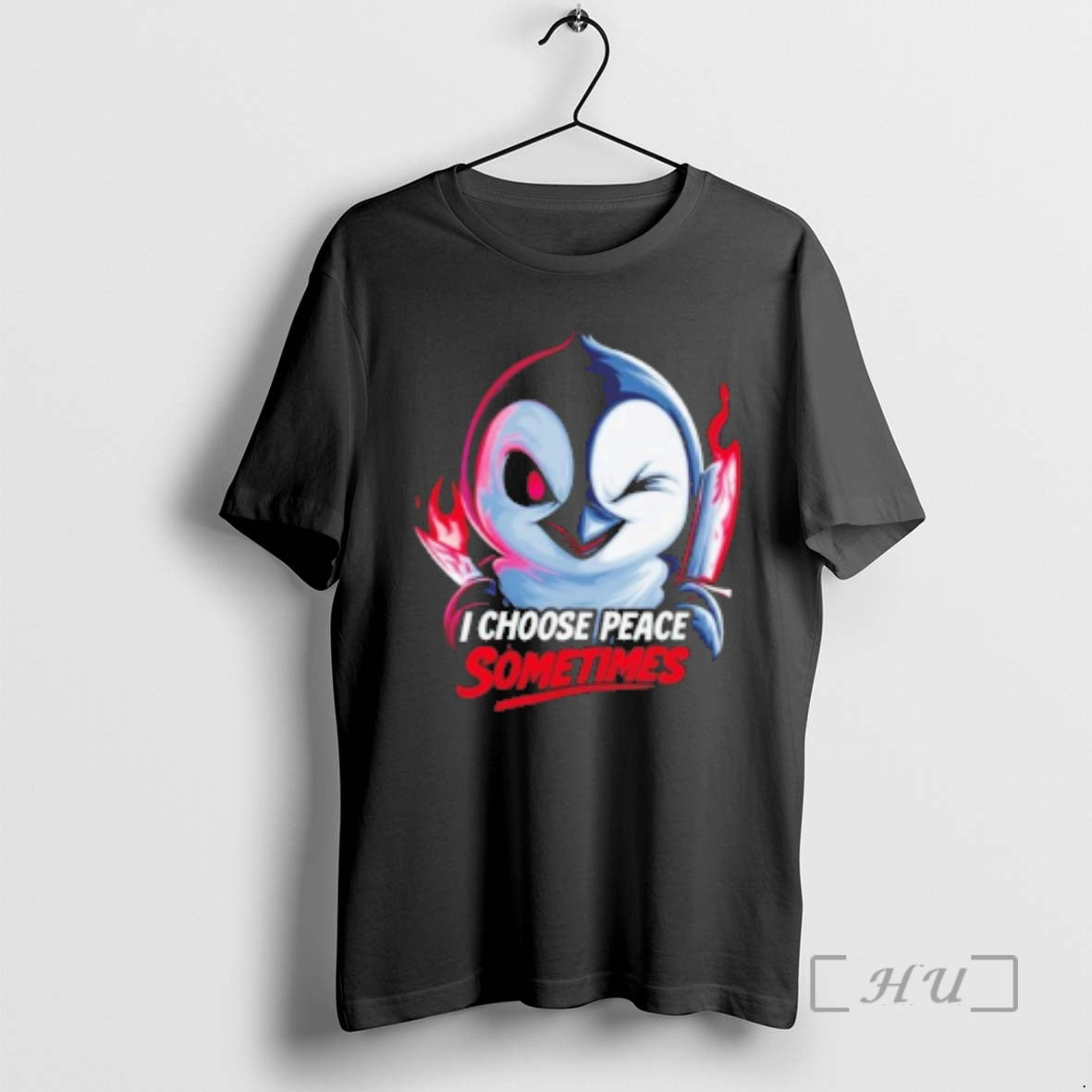 Officials I Choose Peace Sometimes Penguin T-Shirts, Hoodie, Sweatshirt | WearSparks.com