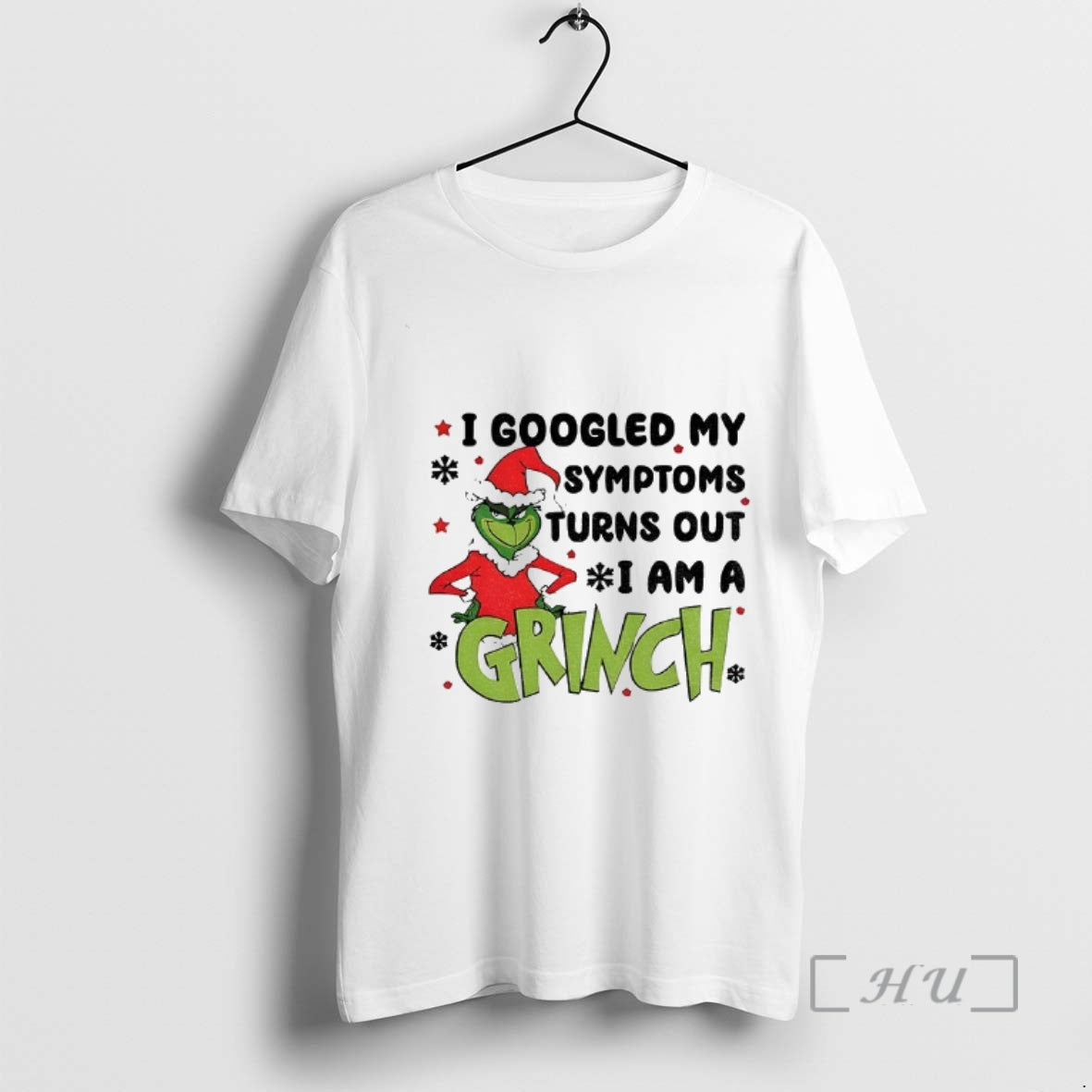 Officials I Googled My Symptoms Turns Out I Am A Grinch Santa Claus Merry Christmas T-Shirts, Hoodie, Sweatshirt