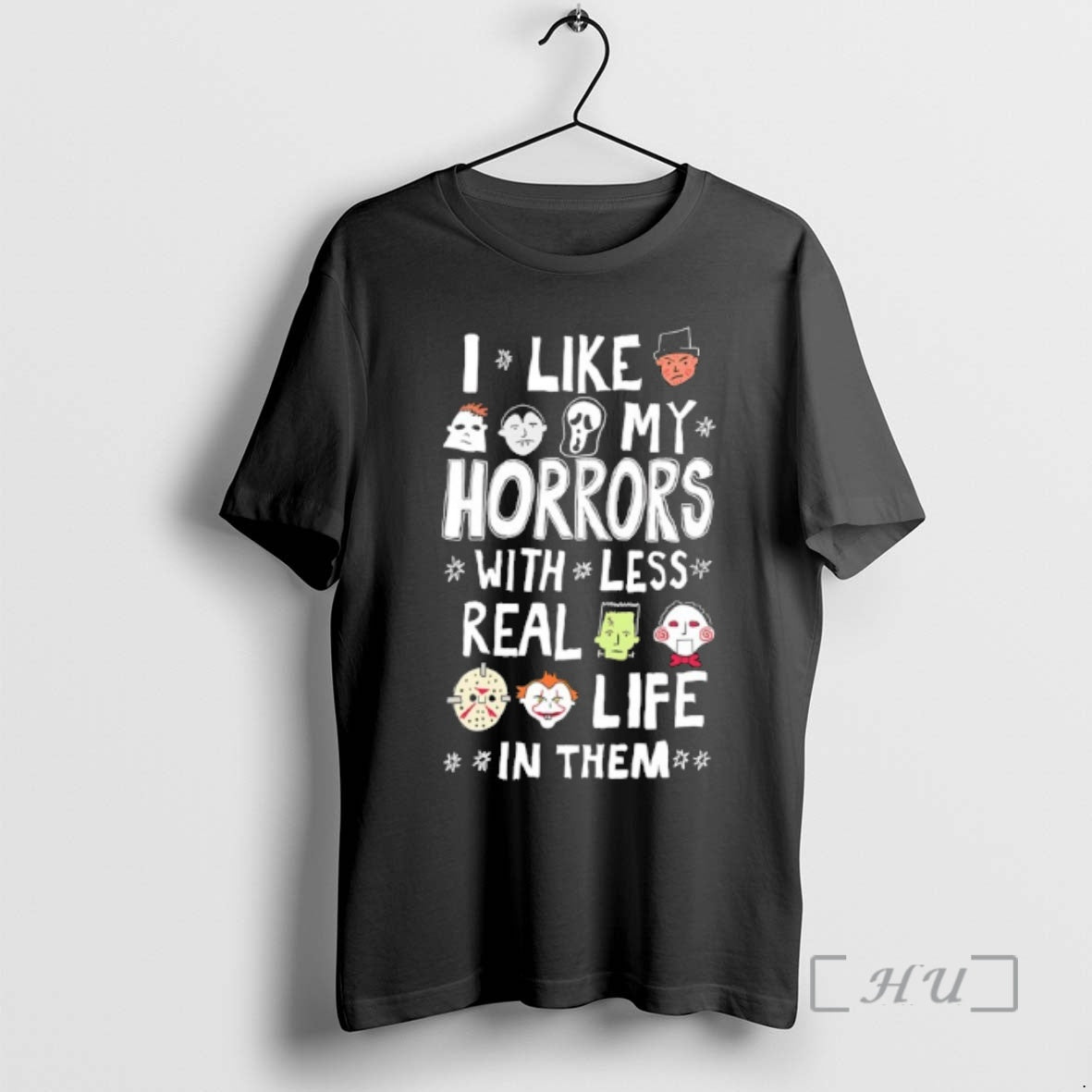 Officials I Like My Horrors With Less Real Life In Them Premium T Shirts Sweater