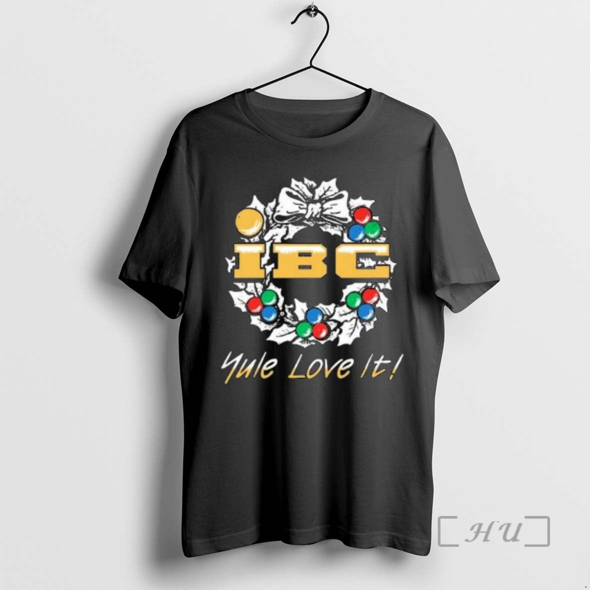 Officials Ibc Yule Love It Merry Christmas Circle Black T-Shirts, Hoodie, Sweatshirt | WearSparks.com