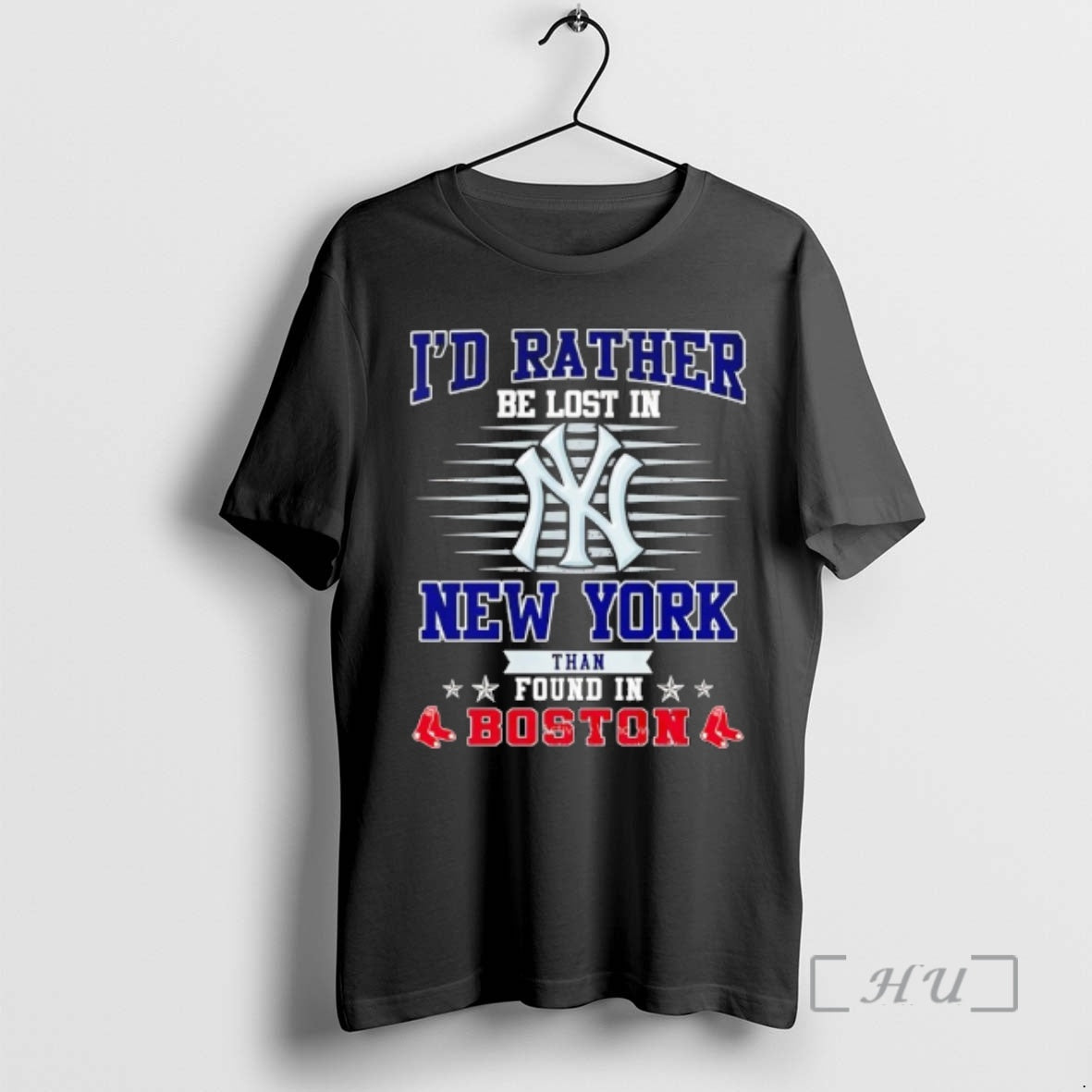 Officials Id Rather Be Lost In New York Than Found In Boston Red Sox Premium T-Shirts, Hoodie, Sweatshirt | WearSparks.com