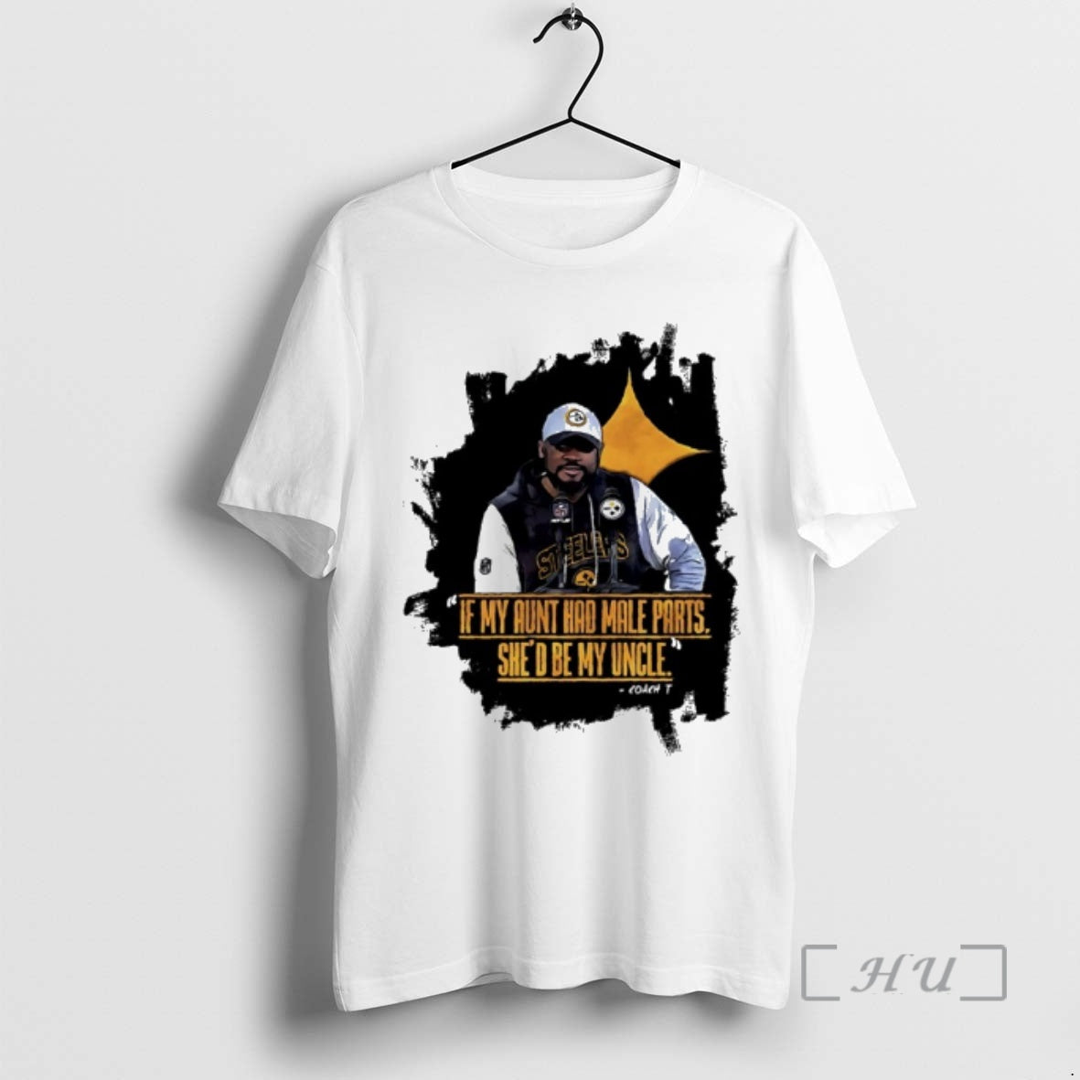 Officials If My Aunt Had Male Parts Shed Be My Uncle Coach Mike Tomlin Premium T-Shirts, Hoodie, Sweatshirt | WearSparks.com