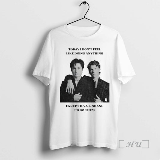 Officials Ilya Rozanov And Shane Hollander Today I Dont Feel Like Doing Anything Except Ilya T-Shirts, Hoodie, Sweatshirt