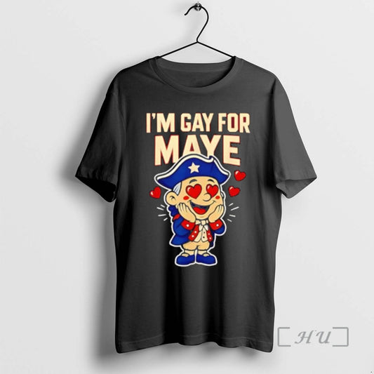 Officials Im Gay For Maye Funny Hearts Mascot T-Shirts, Hoodie, Sweatshirt | WearSparks.com