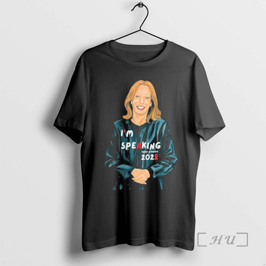 Officials Im Speaking Madam Kamala Harris 2028 T-Shirts, Hoodie, Sweatshirt | WearSparks.com