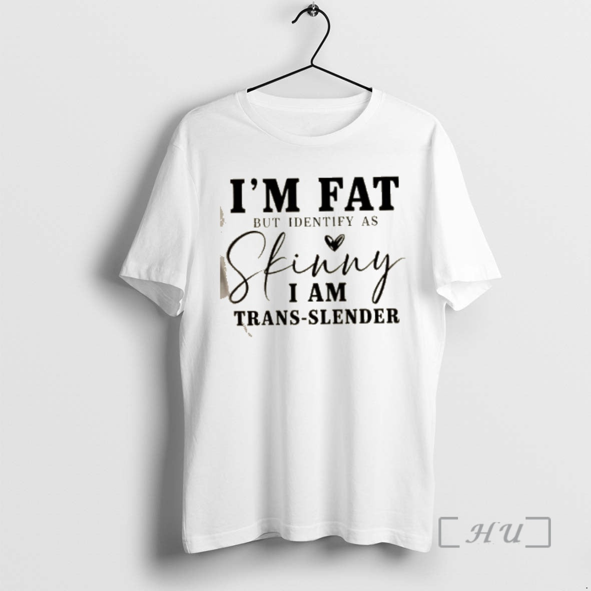 Officials Im Fat But I Identify As Skinny I Am Trans Slender Premium T Shirts Hoodie, Sweatshirt | WearSparks.com