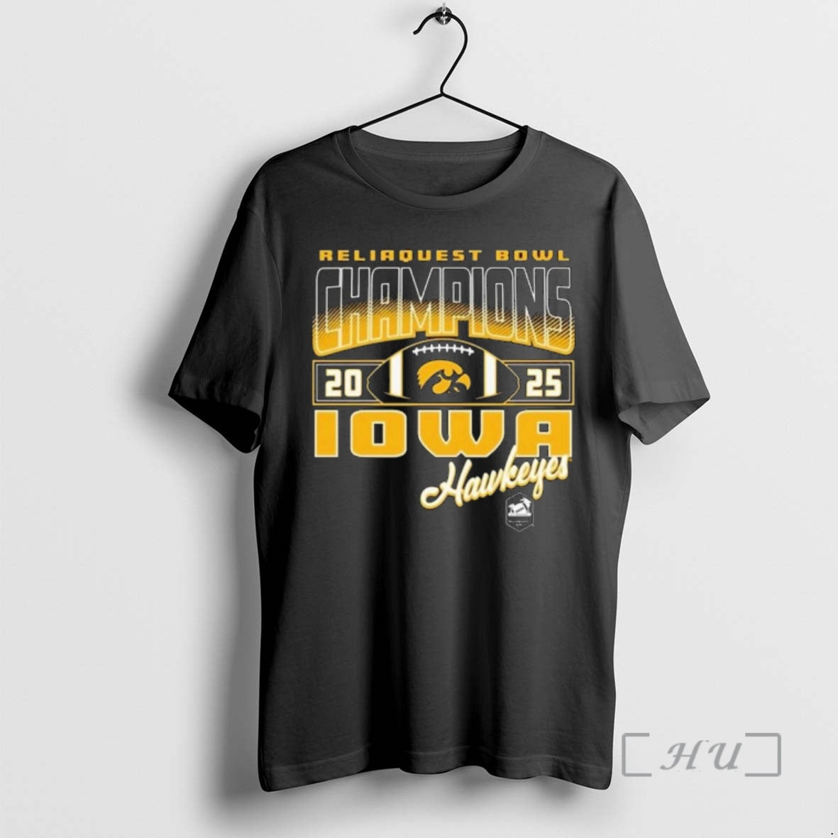 Officials Iowa Hawkeyes 2025 Reliaquest Bowl Champions Logo T-Shirts, Hoodie, Sweatshirt | WearSparks.com