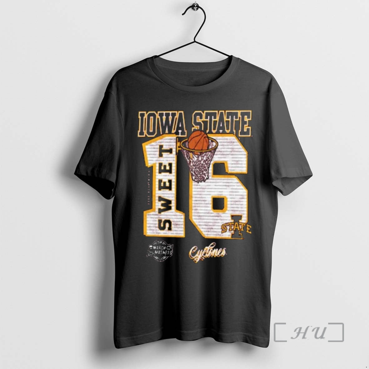 Officials Iowa State Cyclones Cardinal 2026 Ncaa March Madness Sweet 16 Bound Premium T Shirts