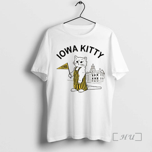 Officials Iowa Kitty Campus Sketch T-Shirts, Hoodie, Sweatshirt | WearSparks.com