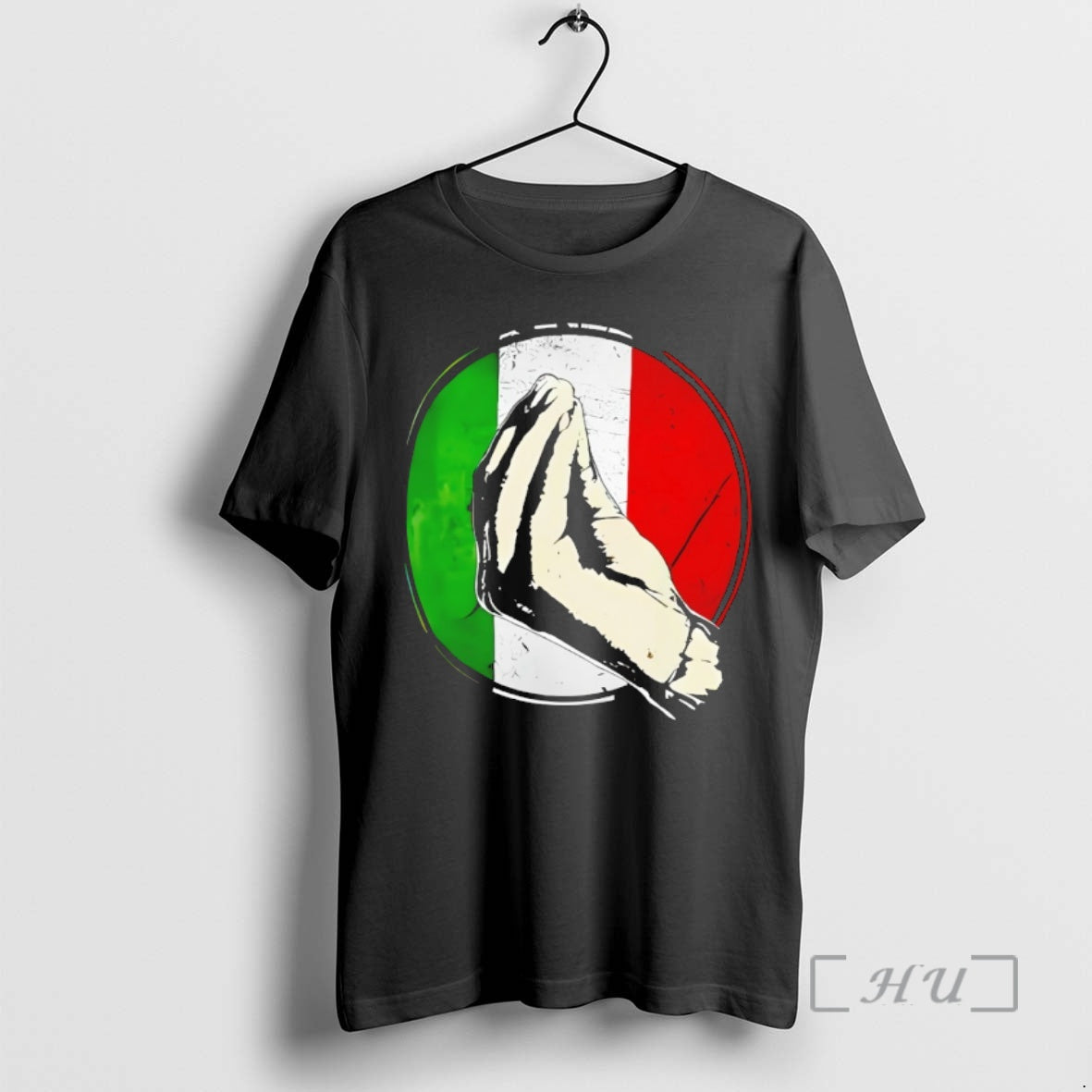 Officials Italy Italian Heart Flag Vintage