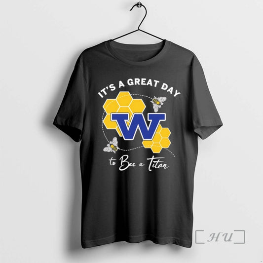 Officials Its A Great Day To Bee A Titan Logo
