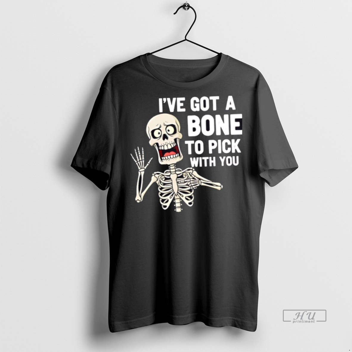 Officials Ive Got A Bone To Pick With You Funny Skeleton Halloween T Shirt Sweater