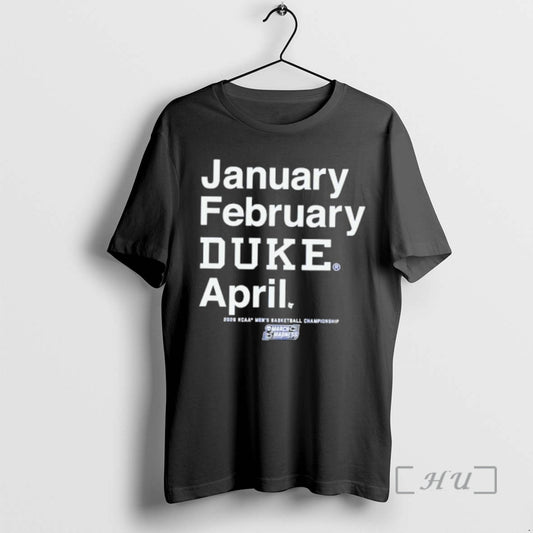Officials January February Duke April Ncaa Division I Mens Basketball Tournament Premium T Shirts Sweater