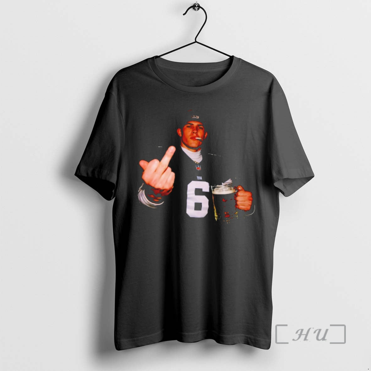 Officials Jaxson Dart Middle Finger Drink Beer New York Giants Football 2026 Premium T Shirts
