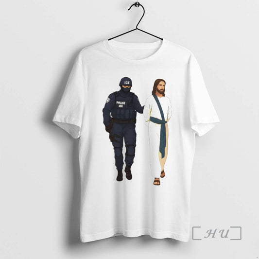 Officials Jesus Arrest Parody Abolish Ice Progressive Political Protest T-Shirts, Hoodie, Sweatshirt | WearSparks.com