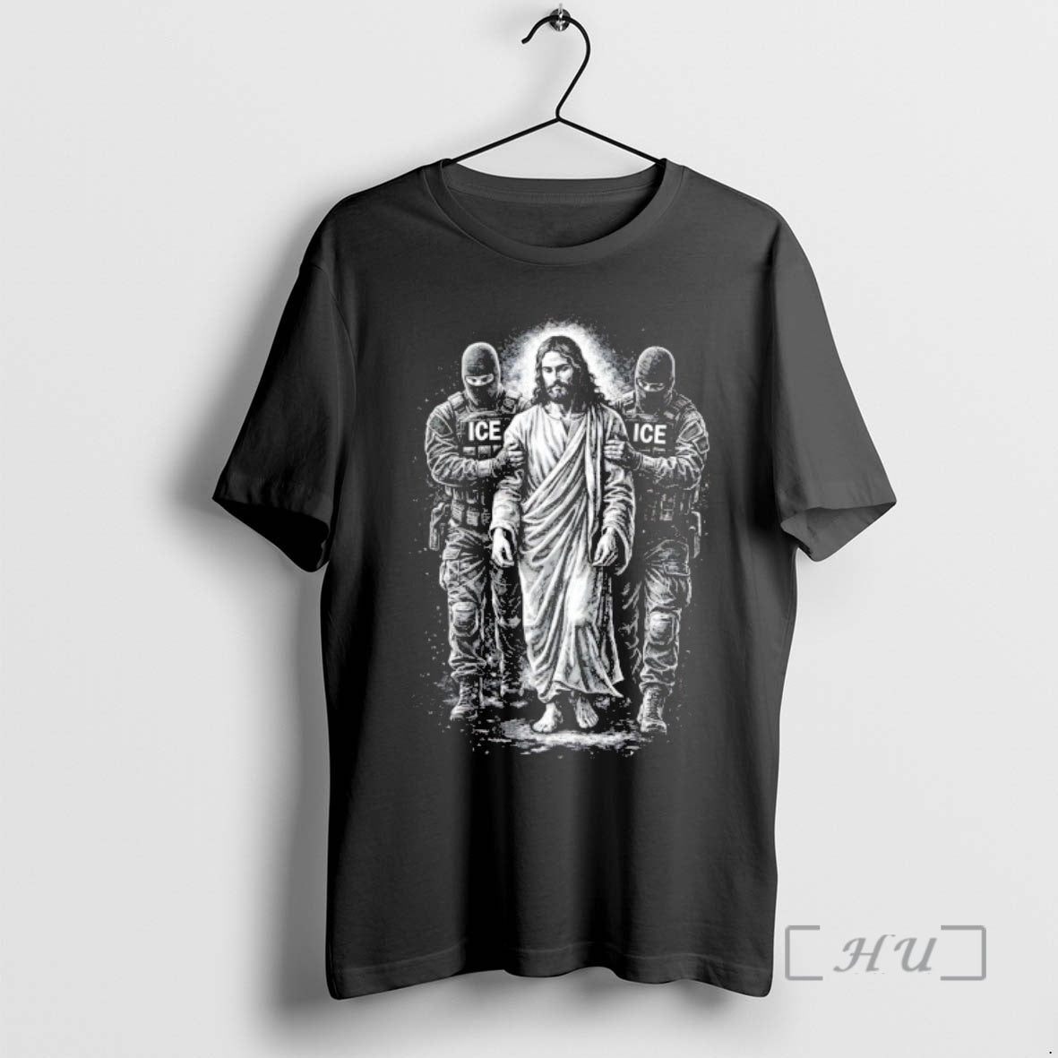 Officials Jesus Arrested Anti Ice Sarcastic Immigrant Rights Political Protest T-Shirts, Hoodie, Sweatshirt | WearSparks.com