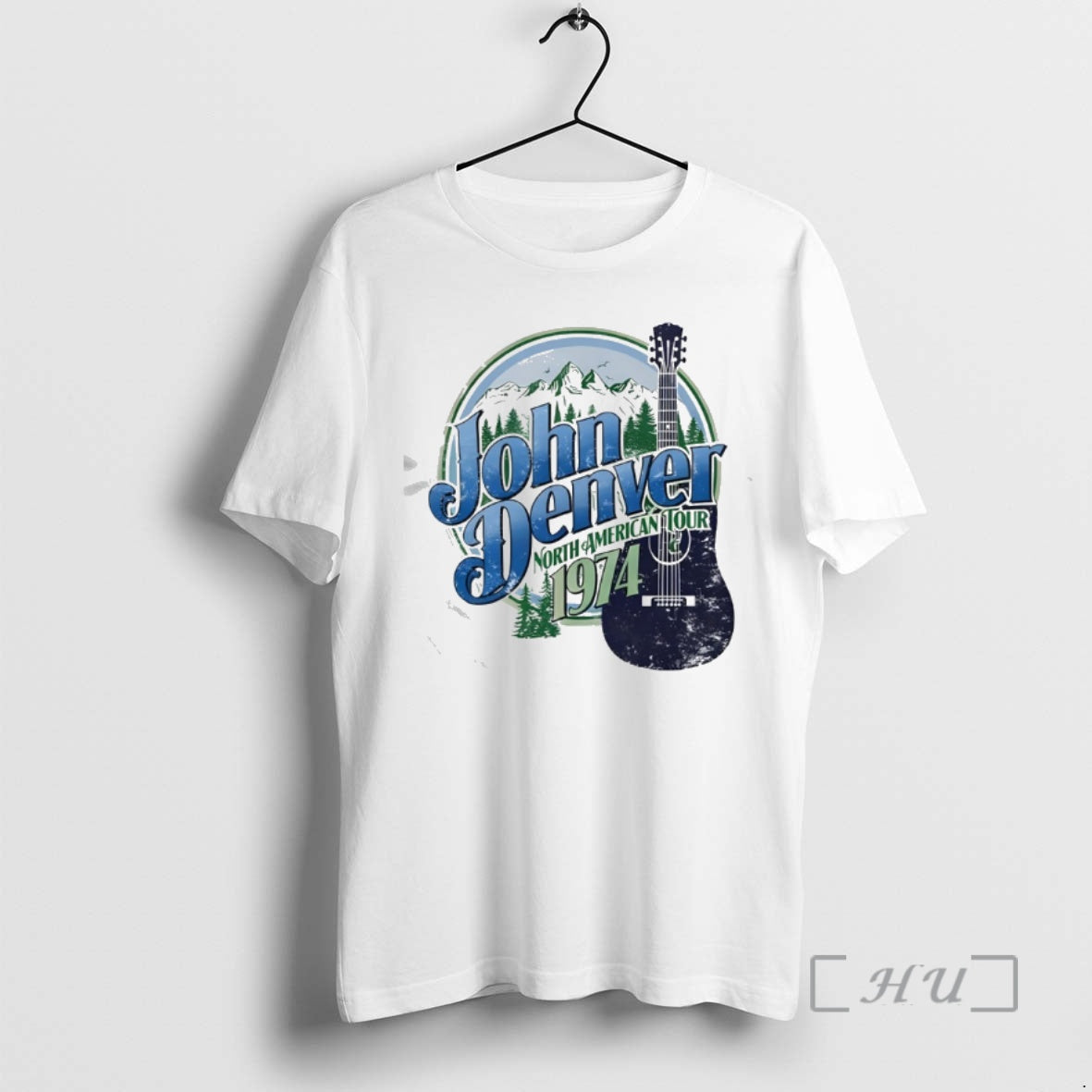 Officials John Denver At North American Tour 1974 With Guitar T-Shirts, Hoodie, Sweatshirt | WearSparks.com