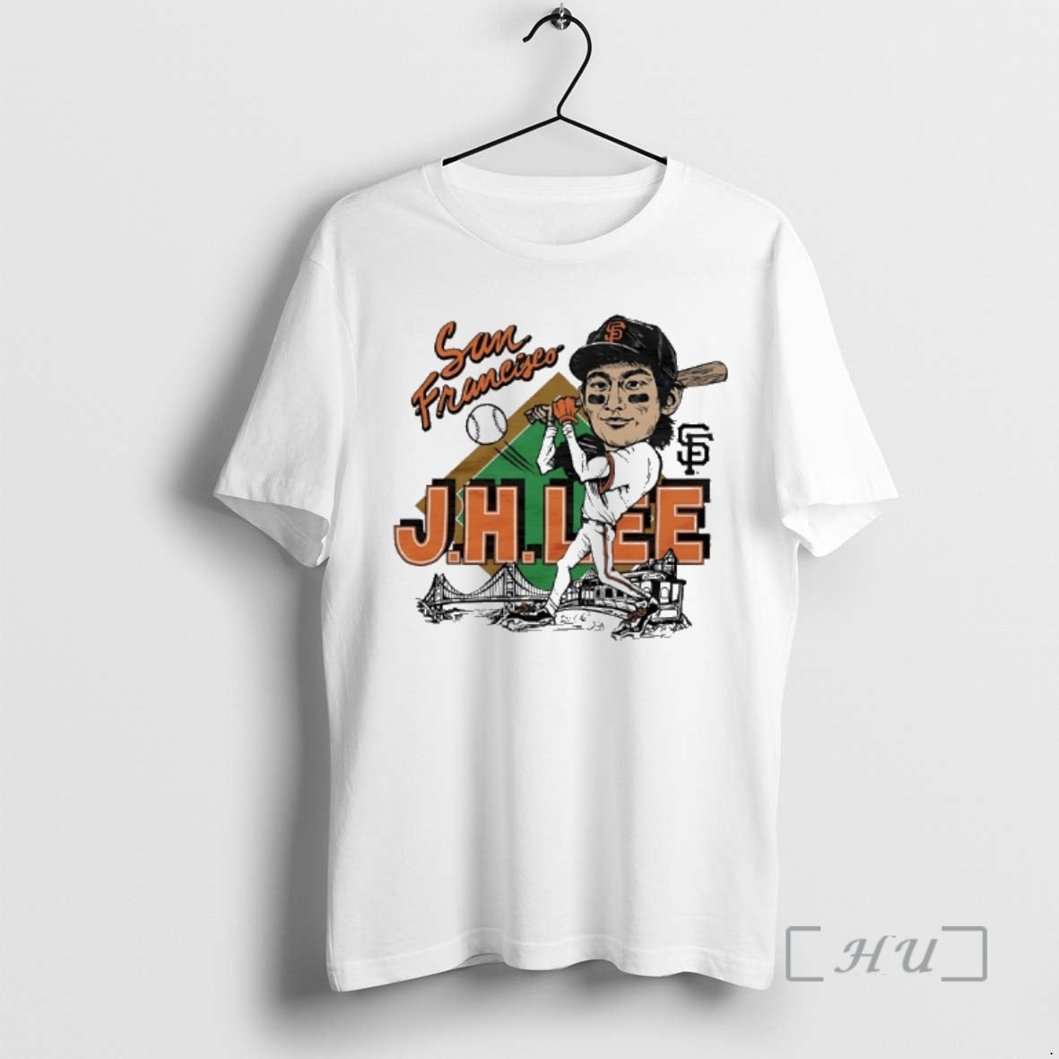 Officials Jung Hoo Lee San Francisco Giants Player Caricature