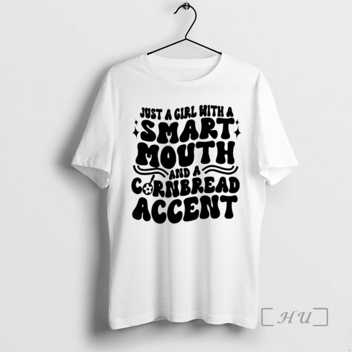 Officials Just A Girl With A Smart Mouth And Cornbread Accent Premium T Shirts Sweater Hoodie, Sweatshirt | WearSparks.com