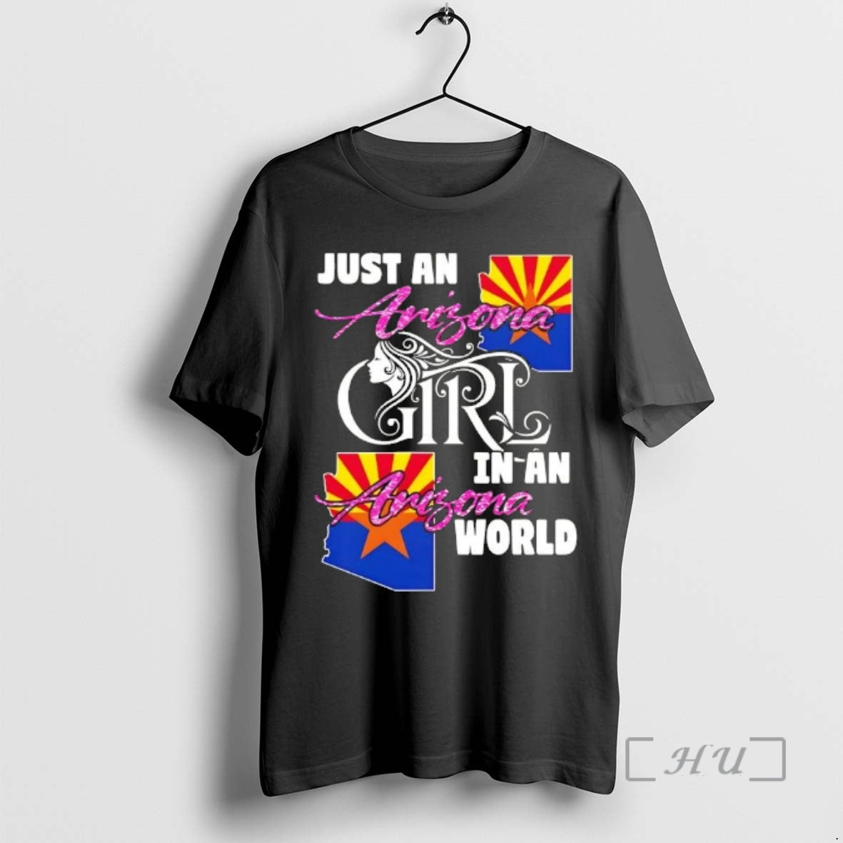 Officials Just An Arizona Girl In A Arizona World T-Shirts, Hoodie, Sweatshirt | WearSparks.com