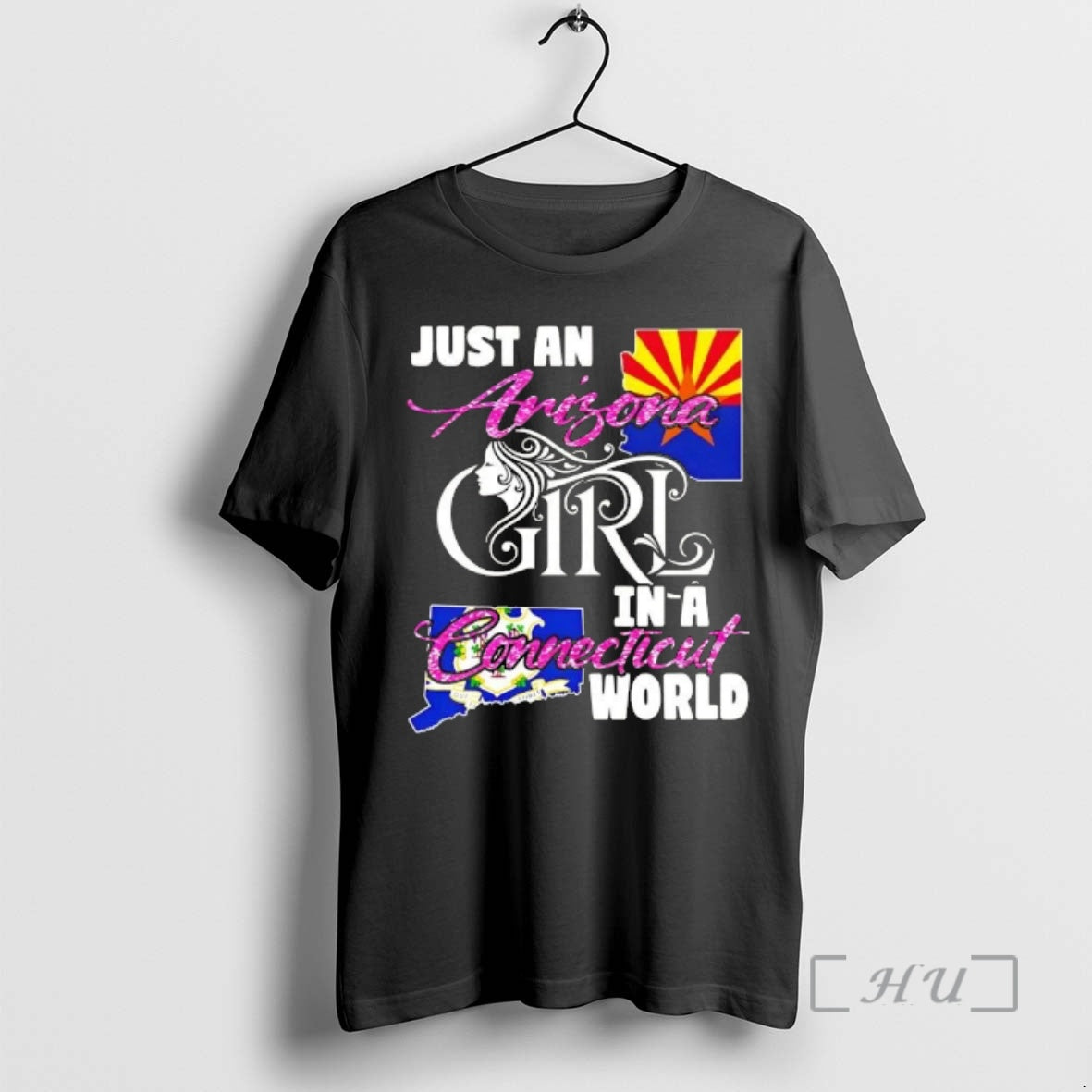 Officials Just An Arizona Girl In A Connecticut World T-Shirts, Hoodie, Sweatshirt | WearSparks.com