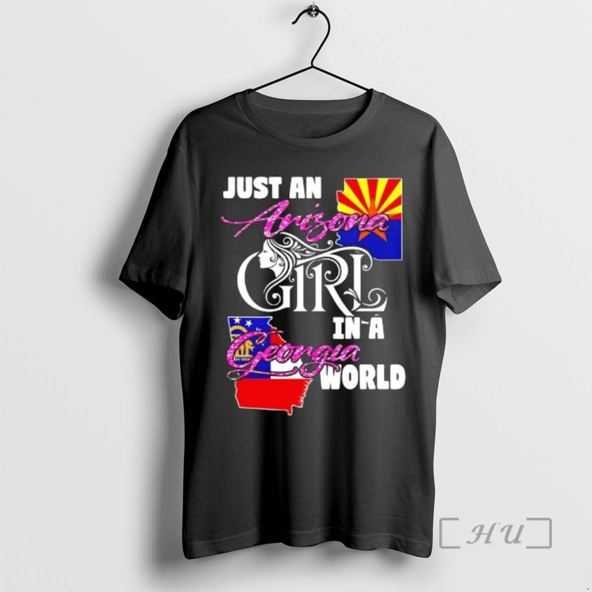 Officials Just An Arizona Girl In A Georgia World T-Shirts, Hoodie, Sweatshirt | WearSparks.com