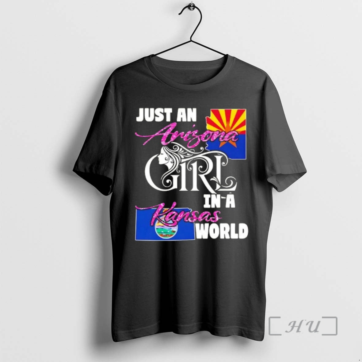 Officials Just An Arizona Girl In A Kansas World T-Shirts, Hoodie, Sweatshirt | WearSparks.com