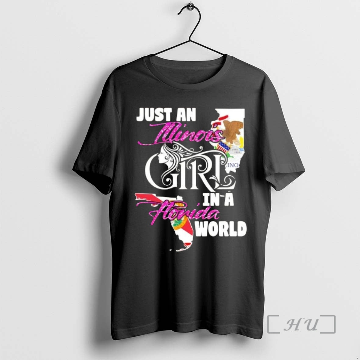 Officials Just An Illinois Girl In A Florida World T-Shirts, Hoodie, Sweatshirt | WearSparks.com