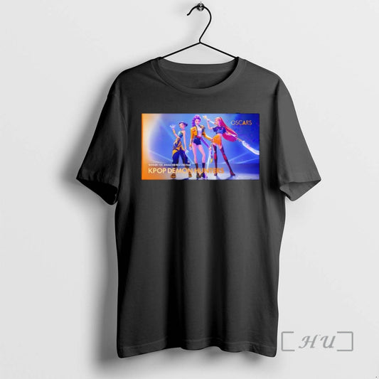 Officials K Pop Demon Hunters Winner Oscar For Animated Feature Film Premium T Shirts Sweater