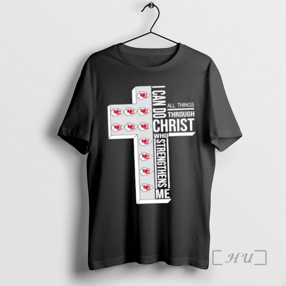 Officials Kansas City Chiefs Football X I Can Do All Things Through Christ Who Strengthens T-Shirts, Hoodie, Sweatshirt