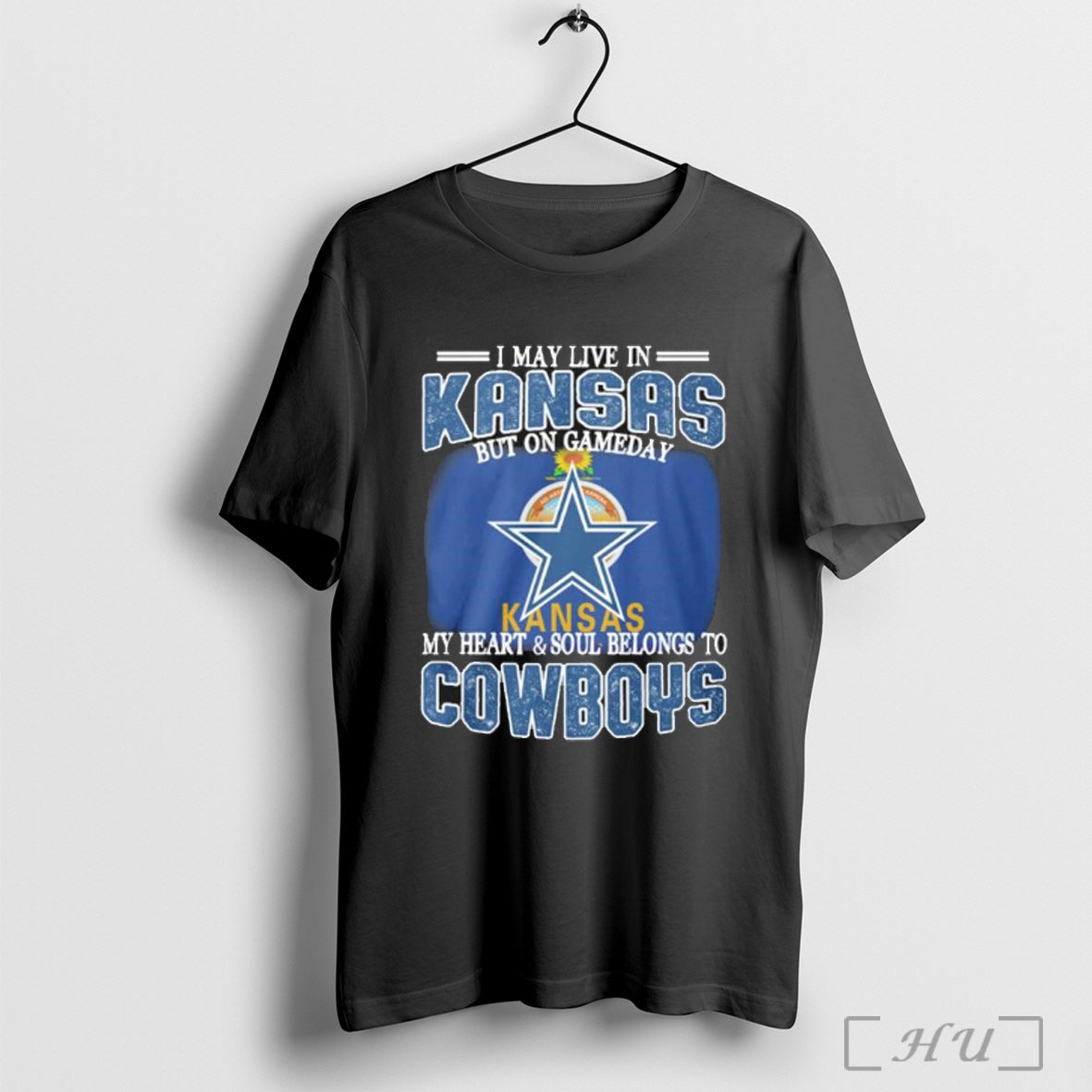 Officials Kansas Cowboys Fans Gameday My Heart And Soul T Shirt