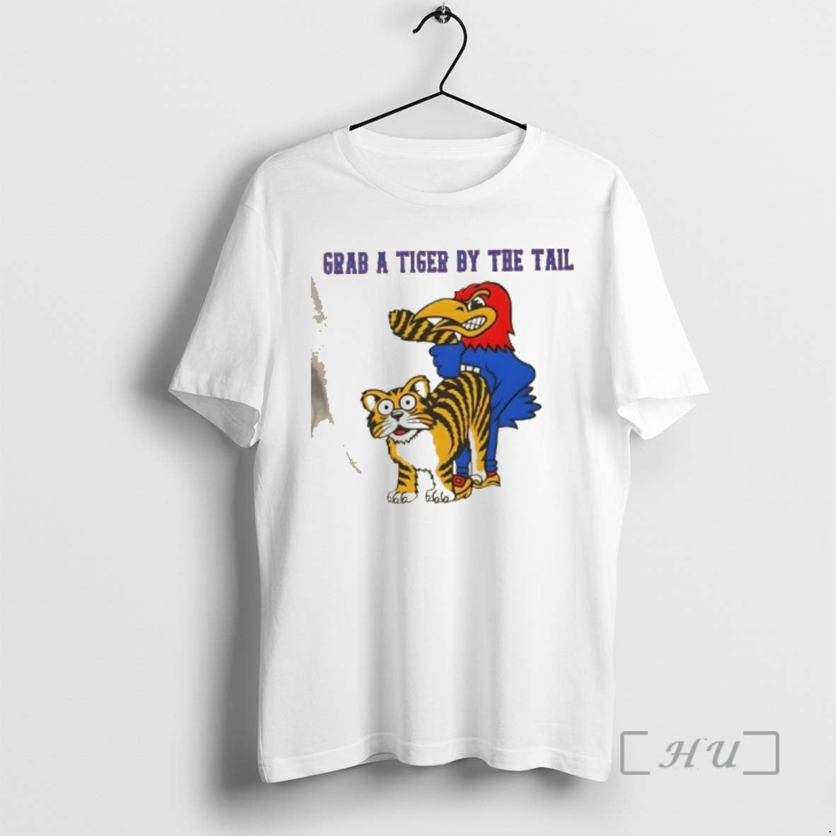Officials Kansas Jayhawks Grab A Tiger By The Tail T-Shirts, Hoodie, Sweatshirt | WearSparks.com