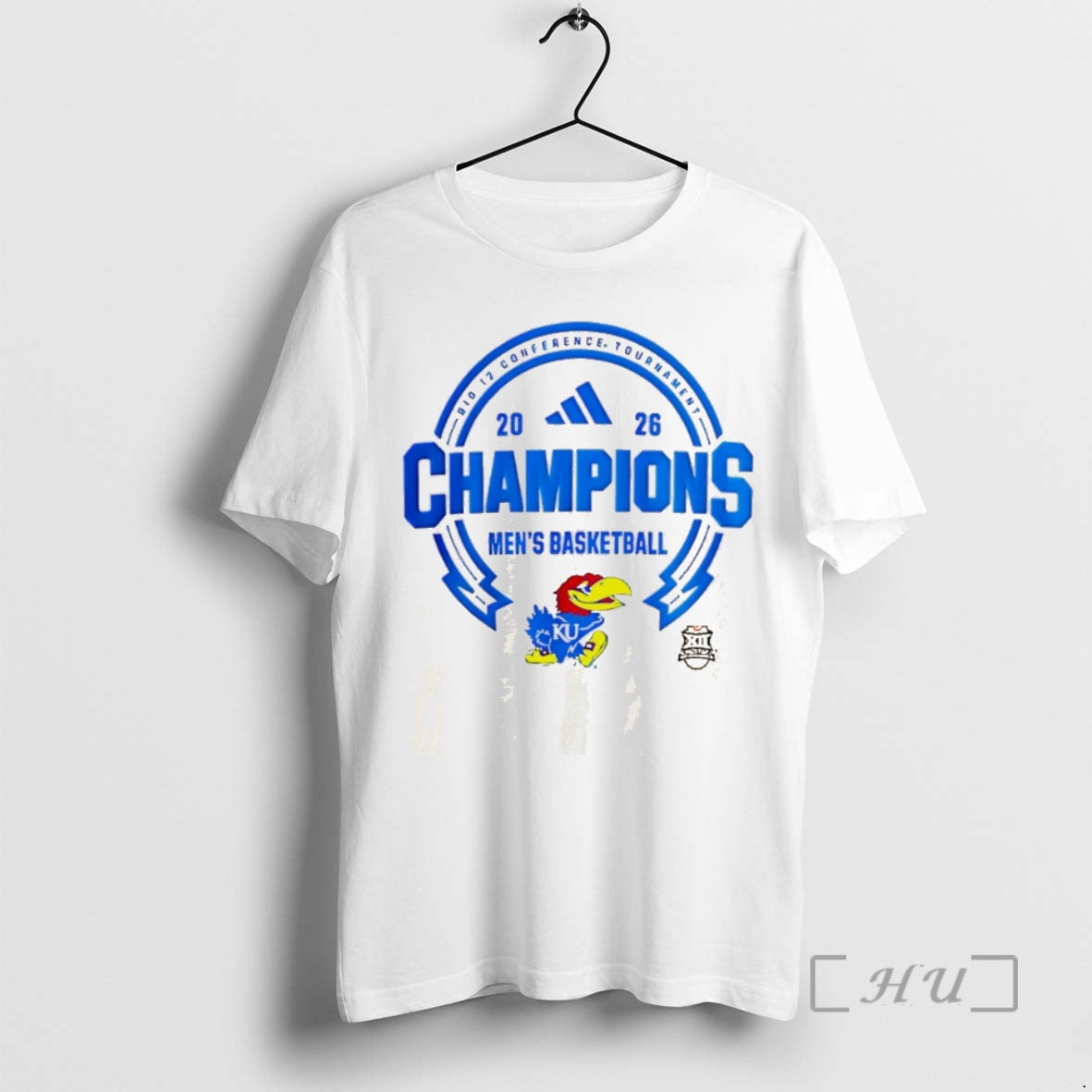 Officials Kansas Jayhawks Mens Basketball Big 12 Champions Logo