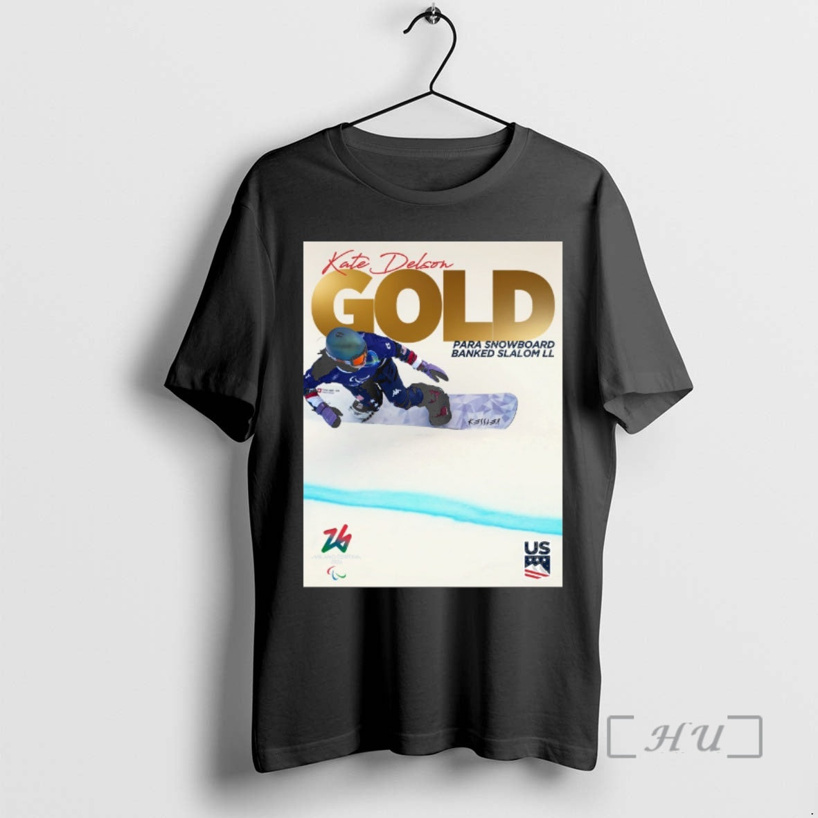Officials Kate Delson Gold Medal Para Snowboard Banked Slalom Ll