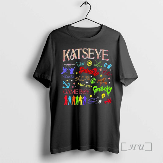 Officials Katseye The Beautiful Chaos Tour Kpop Game Boy Vintage
