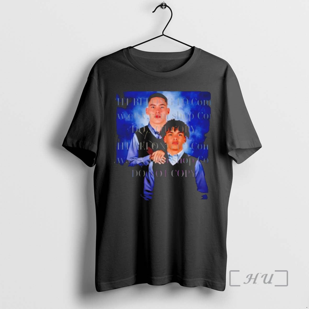 Officials Keaton Wagler And David Mirkovic Illinois Fighting Illini Basketball Step Brothers Premium T Shirts
