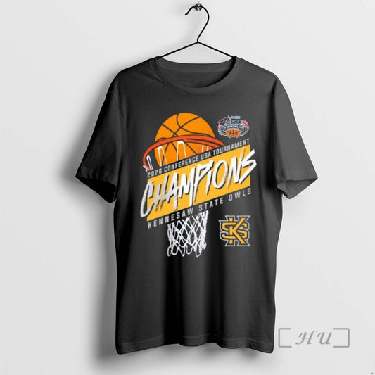 Officials Kennesaw State Mens Basketball Conference Usa Tournament Champions 2026