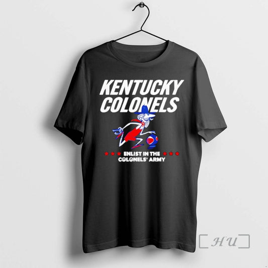 Officials Kentucky Colonels Enlist In The Colonels Army American Basketball