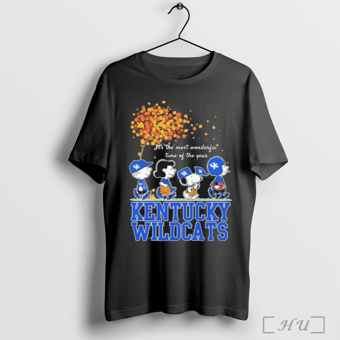Officials Kentucky Wildcats And Peanuts Characters Its The Most Wonderful Time Of The Year
