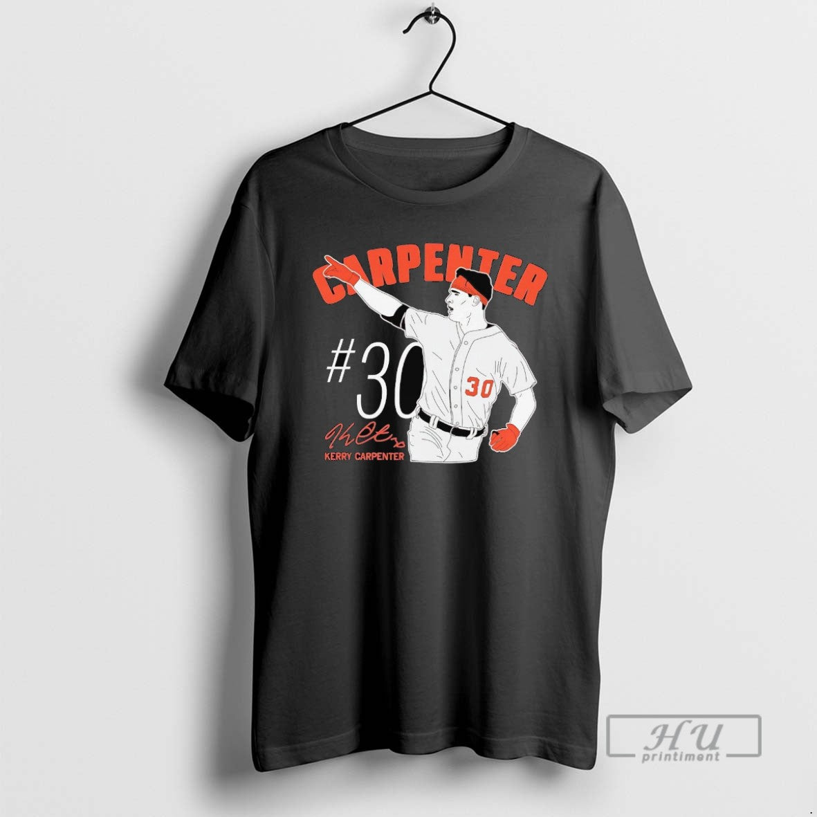 Officials Kerry Carpenter 30 Celebration Signature T Shirt