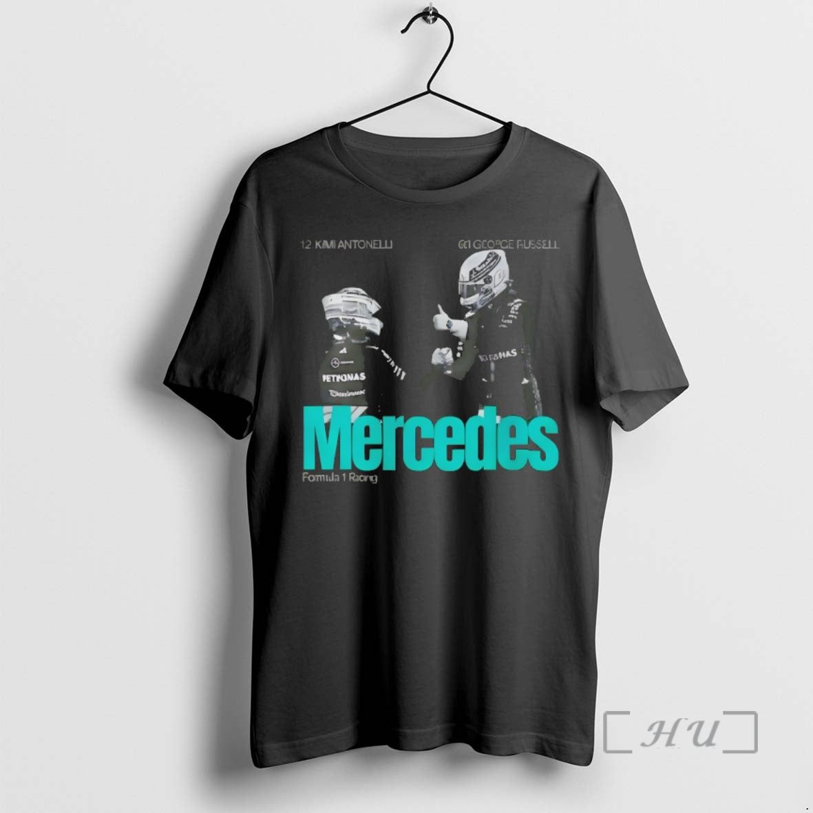 Officials Kimi Antonelli Vs George Russell Mercedes Formula 1 Racing Vintage Premium T Shirts Sweater
