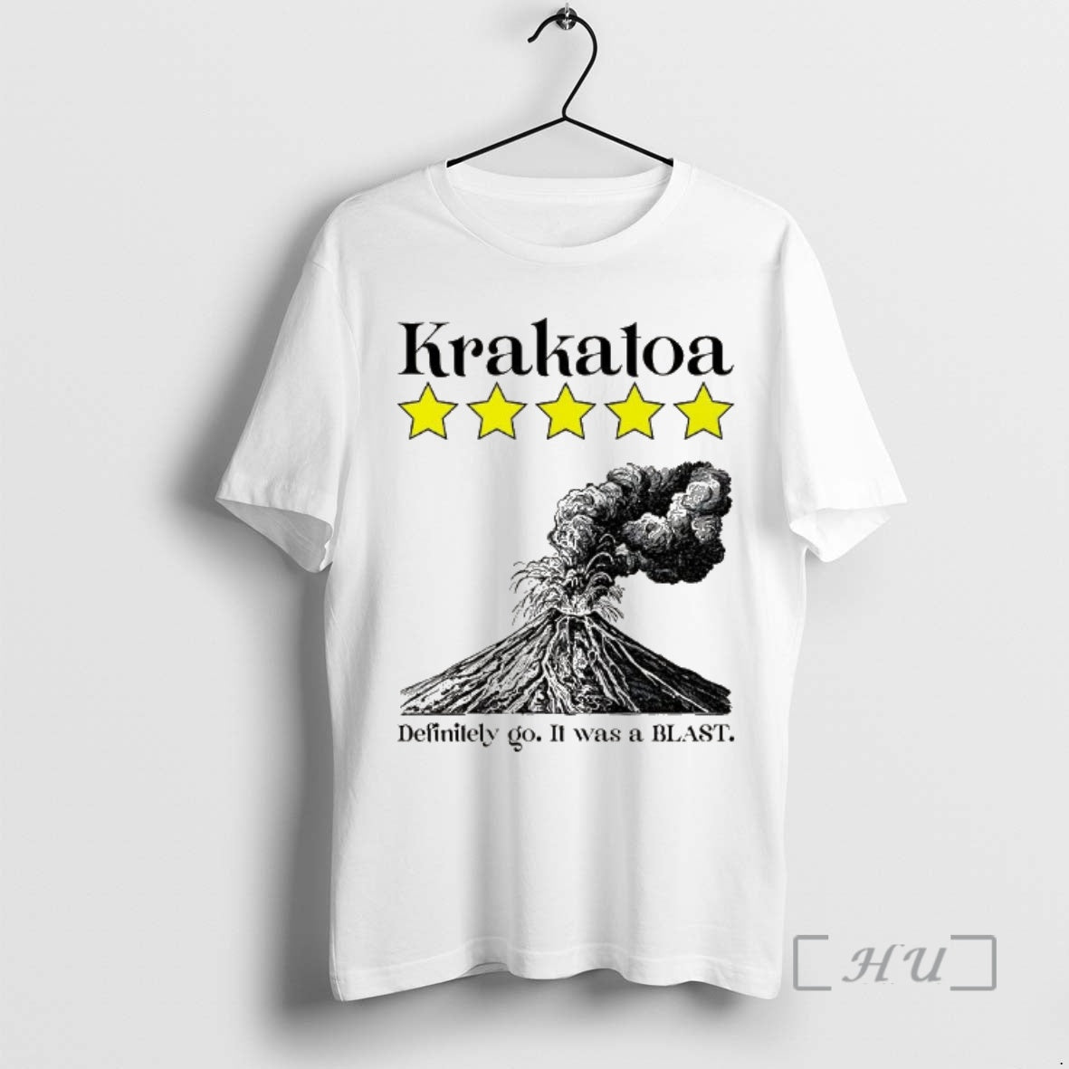 Officials Krakatoa 5 Star Definitely Go It Was A Blast Volcanic Eruption Premium T Shirts Hoodie, Sweatshirt | WearSparks.com