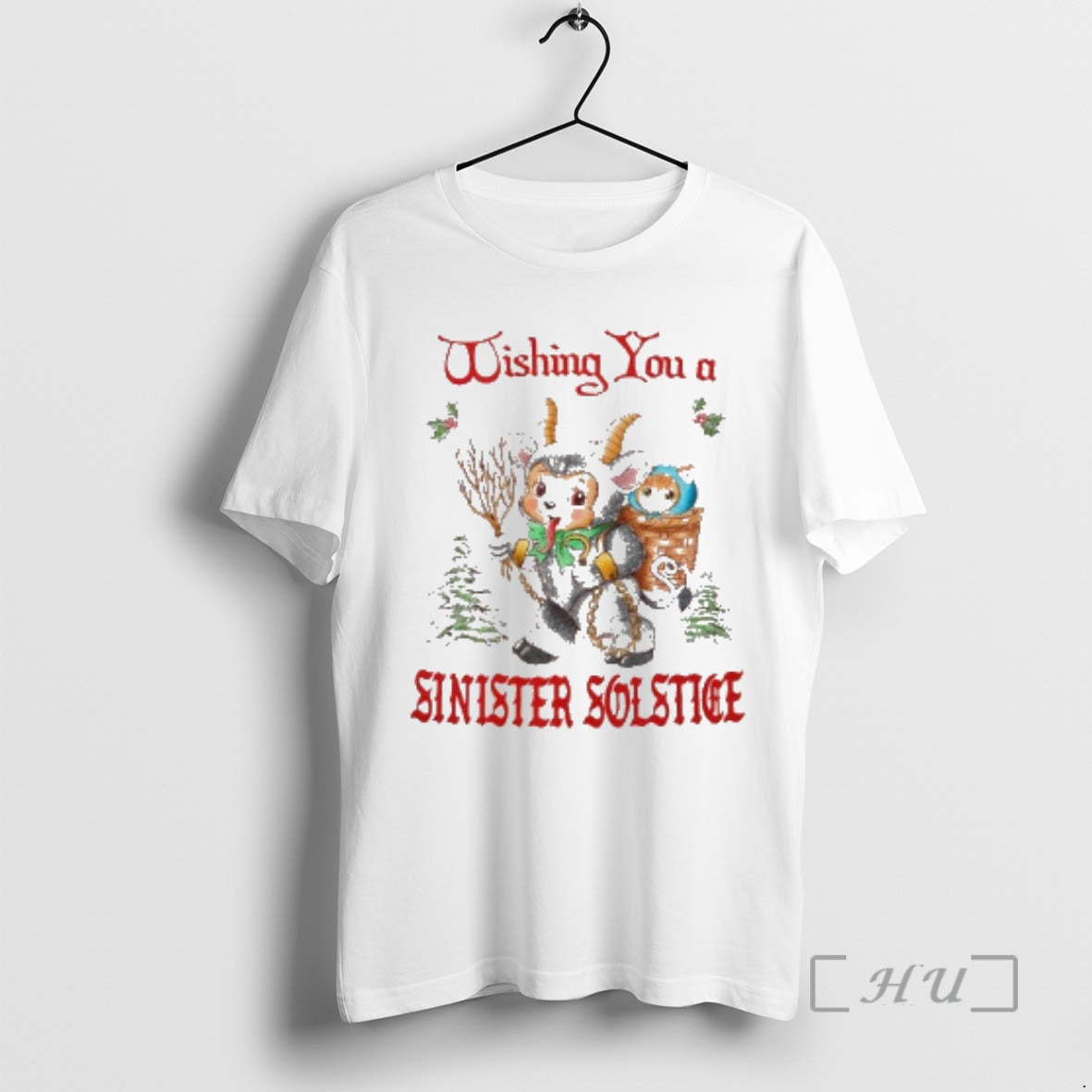 Officials Krampus Wishing You A Sinister Solstice Christmas T-Shirts, Hoodie, Sweatshirt | WearSparks.com