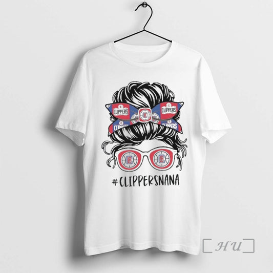 Officials La Clippers Grandma Messy Bun