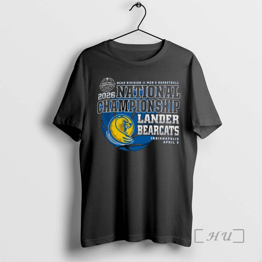 Officials Lander Bearcats 2026 Ncaa Dii Mens Basketball National Championship Bound Premium T Shirts Sweater