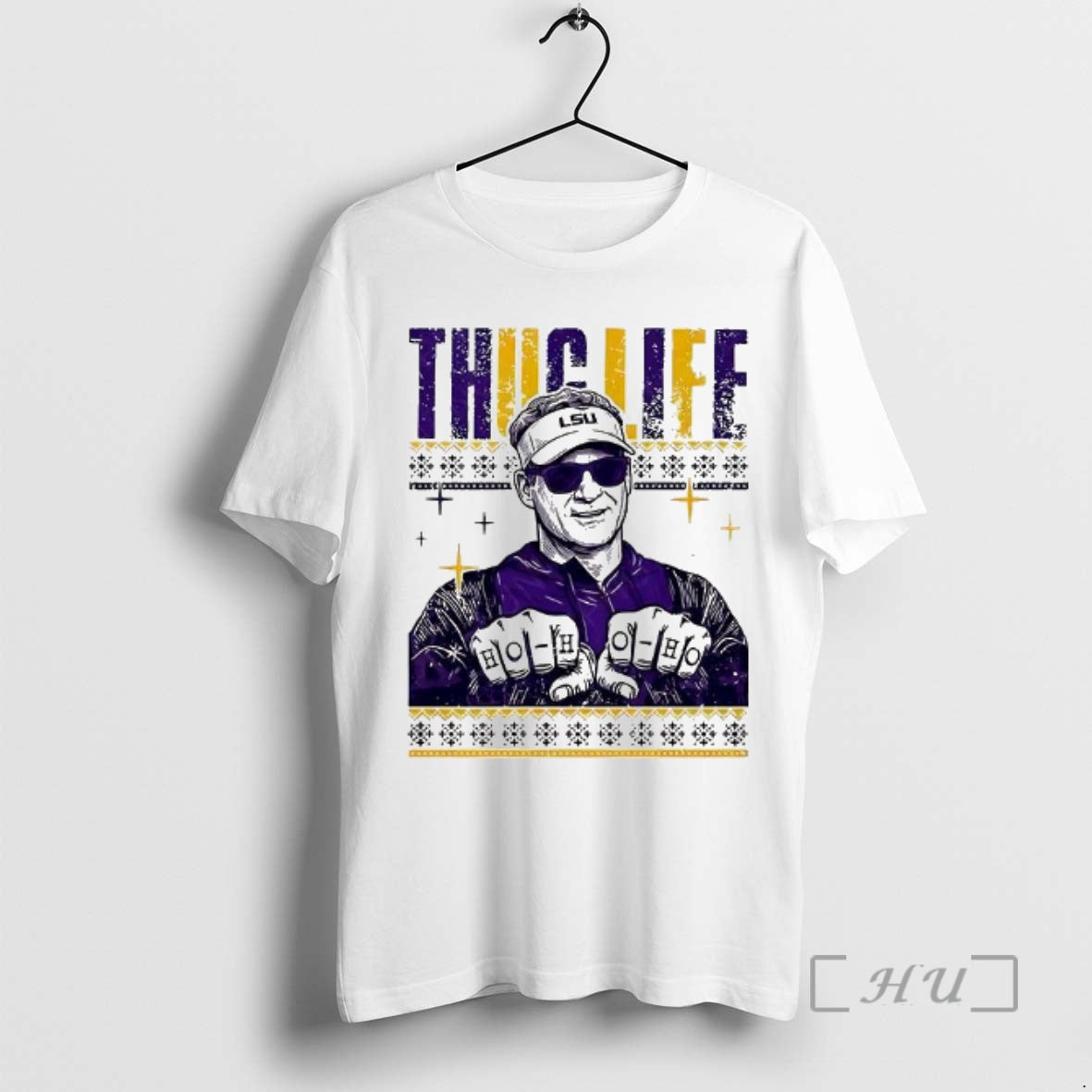 Officials Lane Kiffin Thug Life Ho Ho Ho Christmas T-Shirts, Hoodie, Sweatshirt | WearSparks.com