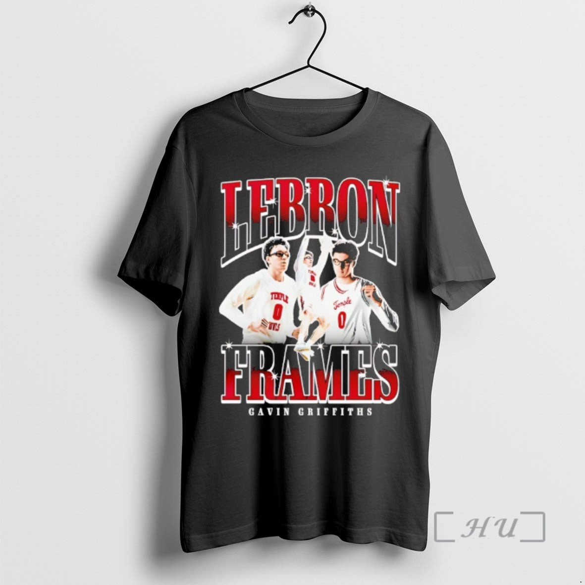 Officials Lebron Frames Gavin Griffiths Temple Owls Basketball T-Shirts, Hoodie, Sweatshirt | WearSparks.com